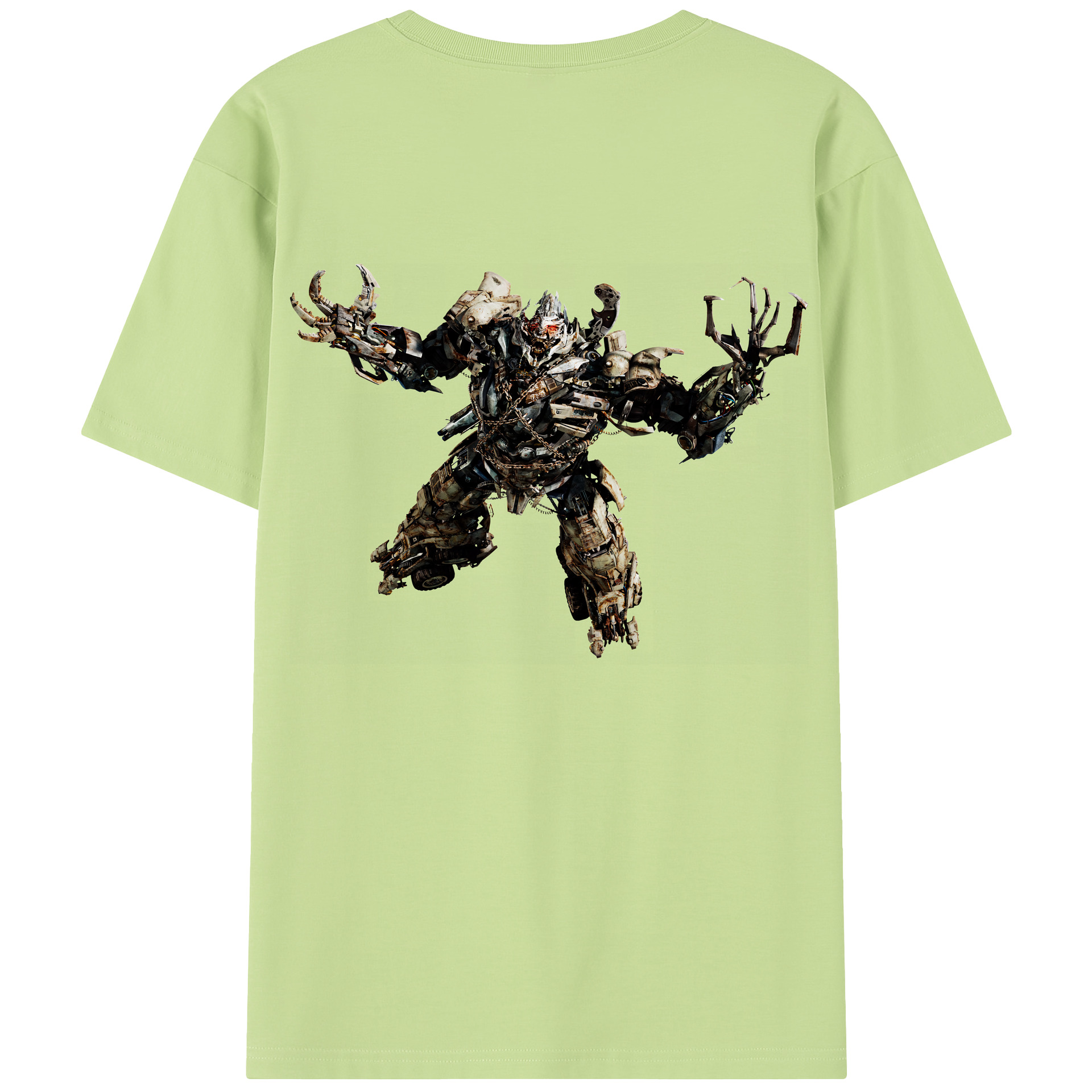 （画像用） Transformers トランスフォーマー 綿100％半袖Tシャツ（背面プリント）
